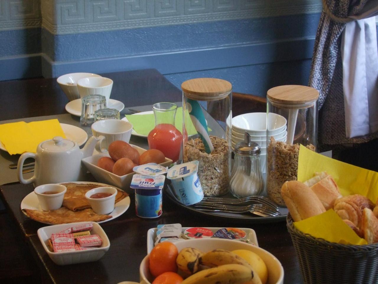 Hotel Saint Melaine 莫尔莱 外观 照片